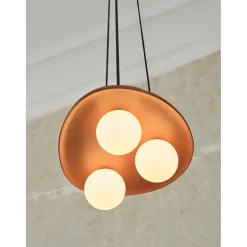 LEDVANCE DECOR CLAY PENDEL BRUN 45,2 CM
