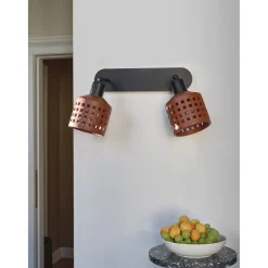 LEDVANCE DECOR CLAY VÆGLAMPE BRUN