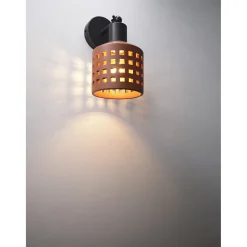 LEDVANCE DECOR CLAY VÆGLAMPE BRUN