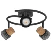 LEDVANCE DECOR CORK SPOTLAMPE SORT GU10 10,2W
