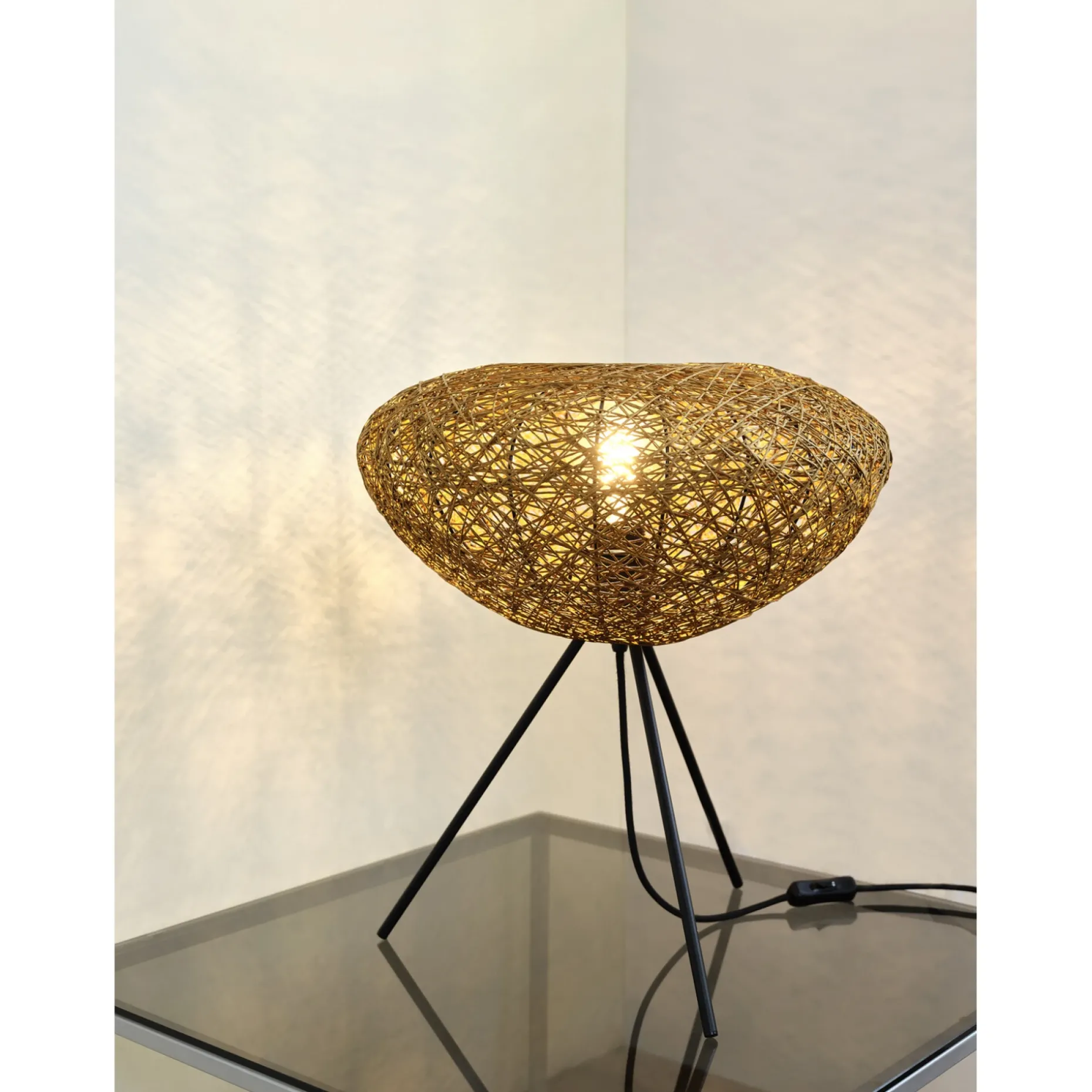 LEDVANCE DECOR DROP BORDLAMPE BEIGE 26,3 CM