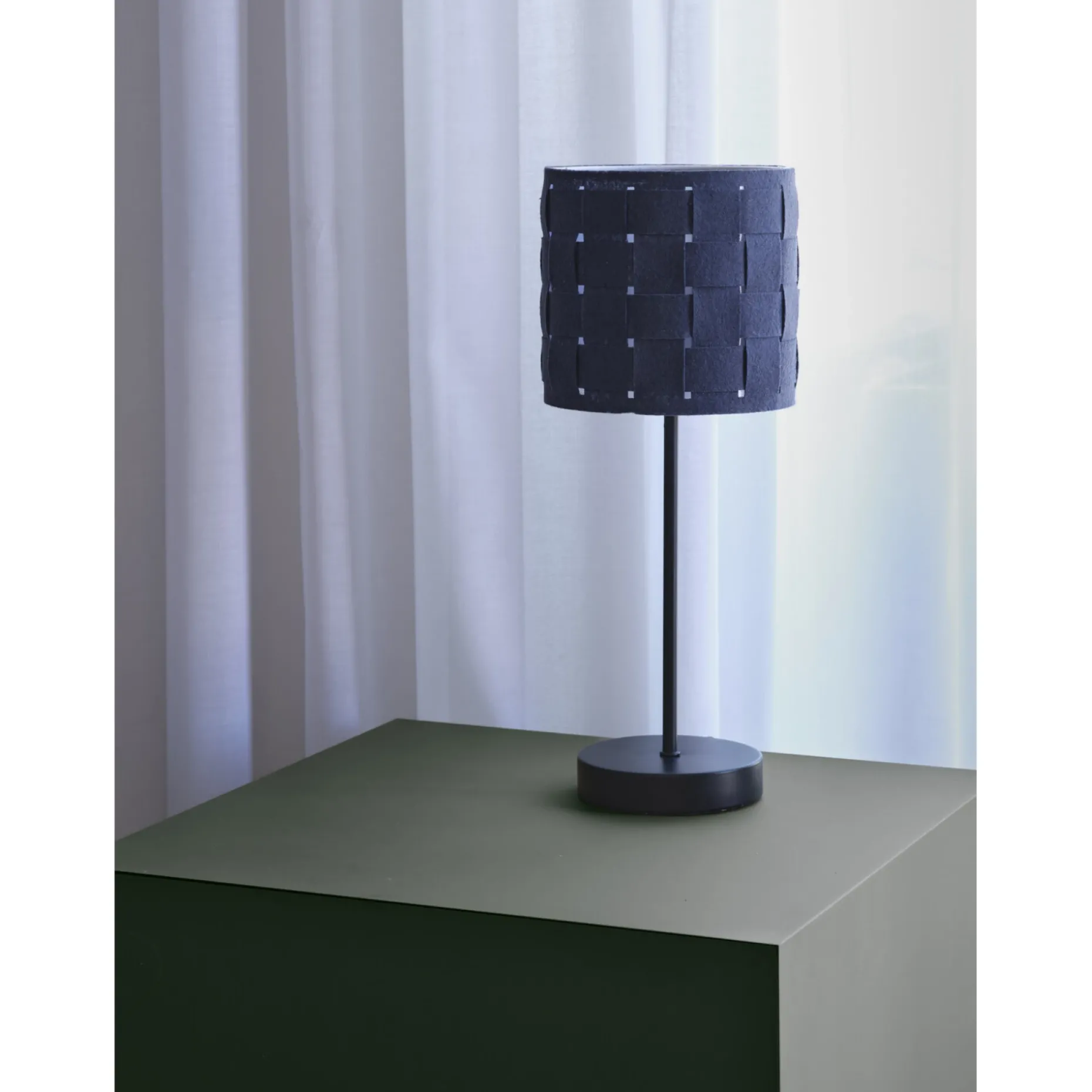 LEDVANCE DECOR FELT BORDLAMPE MØRK GRÅ 33,3 CM