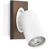 LEDVANCE DECOR MERCURY SPOTLAMPE TRÆ/HVID GU10 3,4W