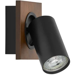 LEDVANCE DECOR MERCURY SPOTLAMPE TRÆ/SORT GU10 3,4W