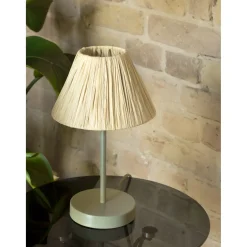 LEDVANCE DECOR RAFFIA GULVLAMPE BRUN/GRØN 28,3 CM