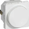 LK FUGA 1 MODUL DREJE LYSDÆMPER HVID