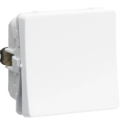 LK FUGA 1 MODUL ENKELT AFBRYDER HVID