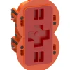 LK FUGA AIR SLIM 2 MODUL FORFRADÅSE MØRK ORANGE 2 M IP40 VINDTÆT