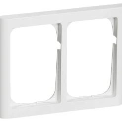 LK FUGA SOFTLINE 63 RAMME HVID 2 X 1 1/2 MODUL