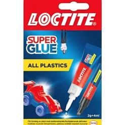 LOCTITE SUPER GLUE ALL PLASTICS SUPERLIM 2 G + 4 ML