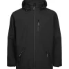 LYNGSØE FOX 200-07 SOFTSHELLJAKKE XL SORT