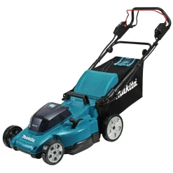 MAKITA DLM481PT2 PLÆNEKLIPPER AKKU 2 X 18V MED BATTERI OG LADER