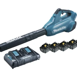 MAKITA DUB362PT4 LØVBLÆSER 18V MED BATTERI OG LADER