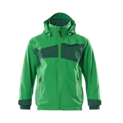 MASCOT ACCELERATE 18901 BØRNE-SOFTSHELL JAKKE 164 GRÆSGRØN/GRØN