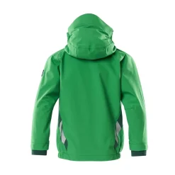 MASCOT ACCELERATE 18901 BØRNE-SOFTSHELL JAKKE 164 GRÆSGRØN/GRØN