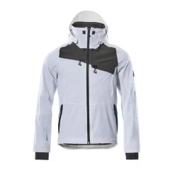 MASCOT ADVANCED 17001 SKALJAKKE XS HVID/MØRK ANTRACIT