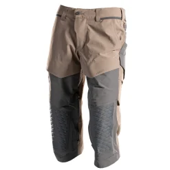 MASCOT CUSTOMIZED 22249 KNICKERS MED KNÆLOMMER C58 MØRK SAND/STENGRÅ