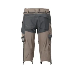 MASCOT CUSTOMIZED 22249 KNICKERS MED KNÆLOMMER C58 MØRK SAND/STENGRÅ