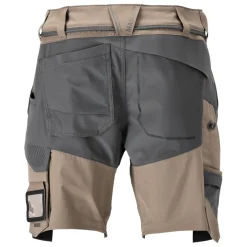 MASCOT CUSTOMIZED 22149 SHORTS 24C46 MØRK SAND/STENGRÅ