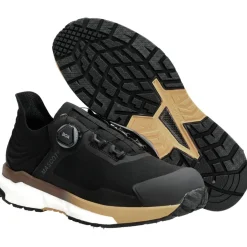 MASCOT FOOTWEAR CUSTOMIZED SIKKERHEDSSKO SORT/MØRK SAND 45
