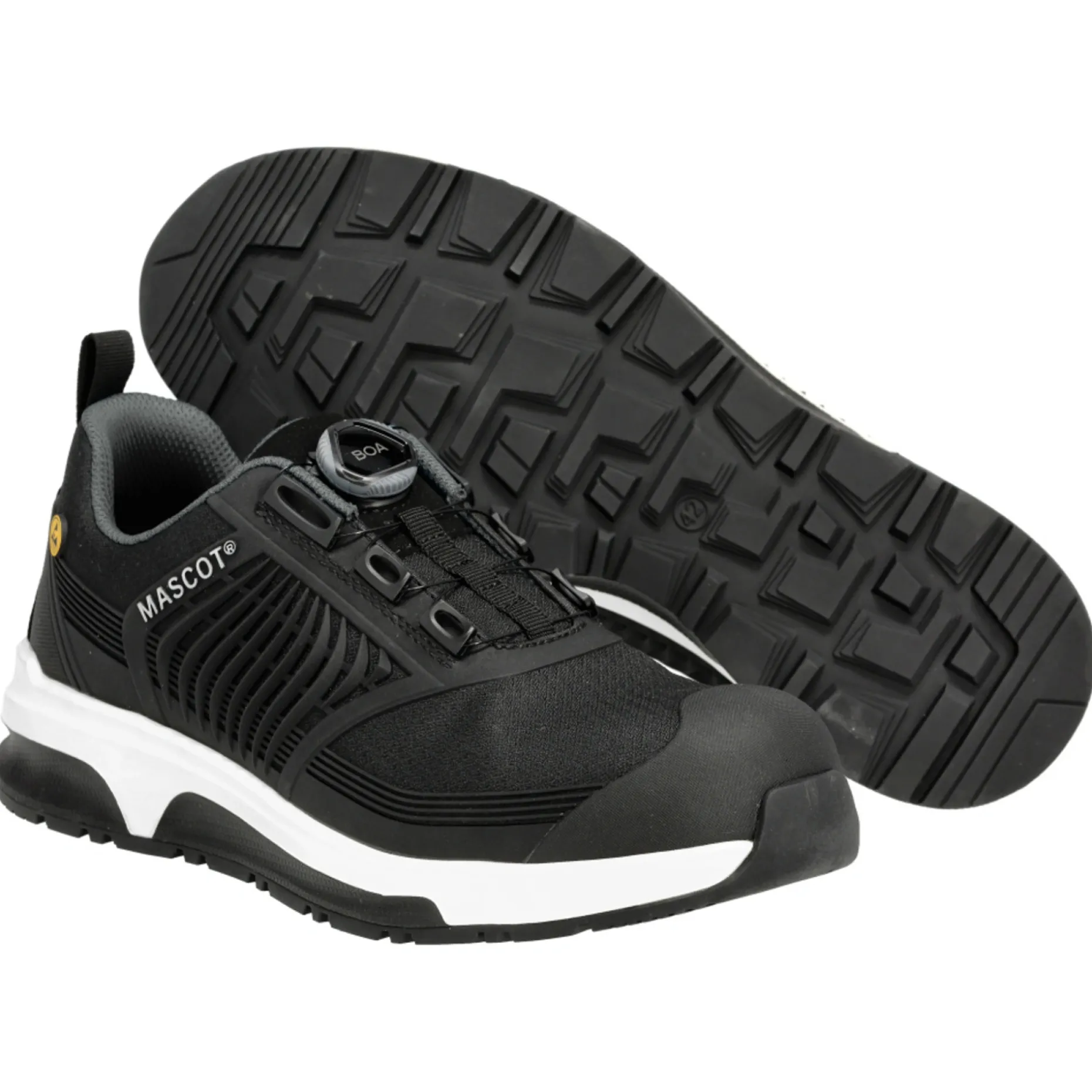 MASCOT FOOTWEAR CUSTOMIZED SIKKERHEDSSKO SORT 38