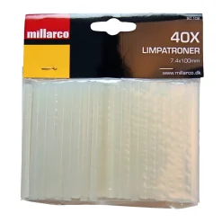 MILLARCO 40 STK. LIMPATRONER 7,4X100 MM