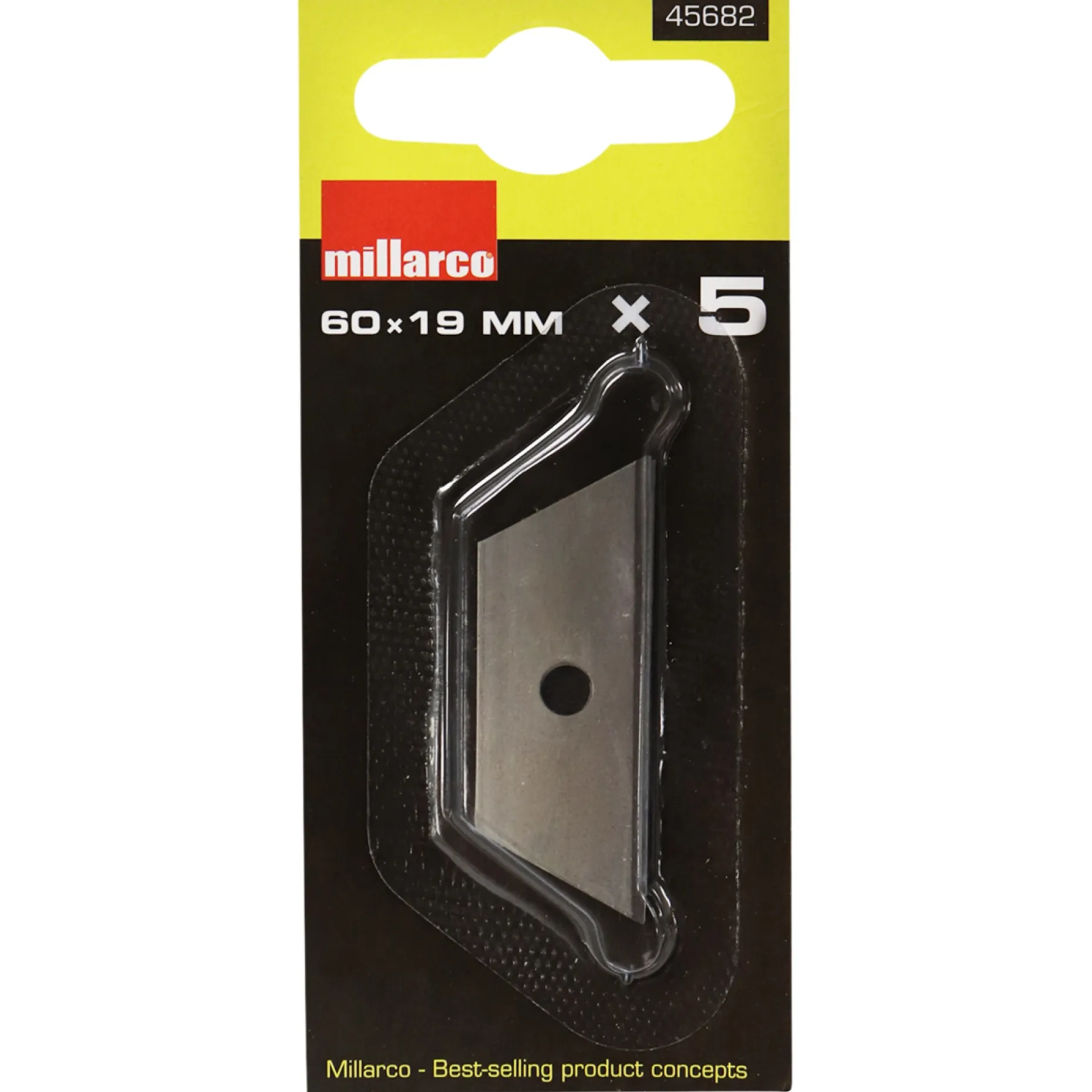 MILLARCO KNIVBLADE 19 MM 5 STK