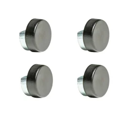 MILLEX Ø22 MM SPEJLBESLAG MAT SORT