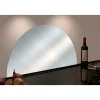 MILLEX MILLEX RUSTFRIT STÅL, HALVCIRKEL, 800X400MM STÆNKPLADE