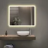 MILOBAD CL30 MED LED-LYS SPEJL 70X90