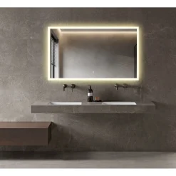 MILOBAD CL30 MED LED-LYS SPEJL 70X120