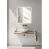 MILOBAD CL34 MED LED-LYS SPEJL 70X60