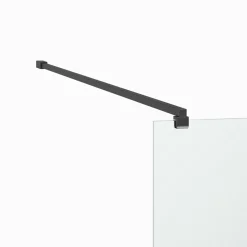 MILOBAD SORT FORHÆNGSSTANG 110 CM