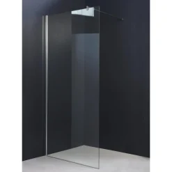 MILOBAD 80X190 BRUSEVÆG KLAR GLAS 80 CM