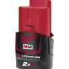 MILWAUKEE B2 BATTERI 12V 2 AH 1 STK