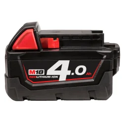 MILWAUKEE M18 B4 BATTERI 18V 4 AH 1 STK