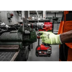 MILWAUKEE M18 FPD3-402C SLAGBOREMASKINE AKKU MED BATTERI OG LADER