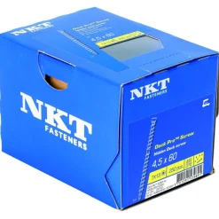 NKT SKJULT TERRASSESKRUE TERRASSESKRUE 4,5X60 MM RUSTFRI 250 STK