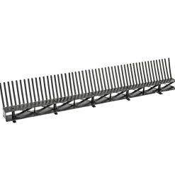 NORDLAND FUGLEGITTER SORT 60 MM X 1 M
