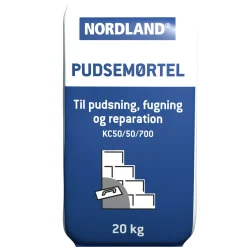 NORDLAND PUDSEMØRTEL GRÅ 20 KG