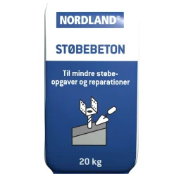 NORDLAND STØBEBETON 20 KG 0-4 MM