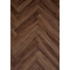 NOVEGO SILDEBEN SMOKED OAK VINYLGULV MØRKEBRUN