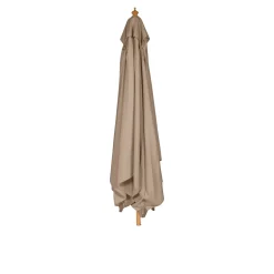 OUTRIUM ELBA PARASOL SAND/GRÅ 3X3 M
