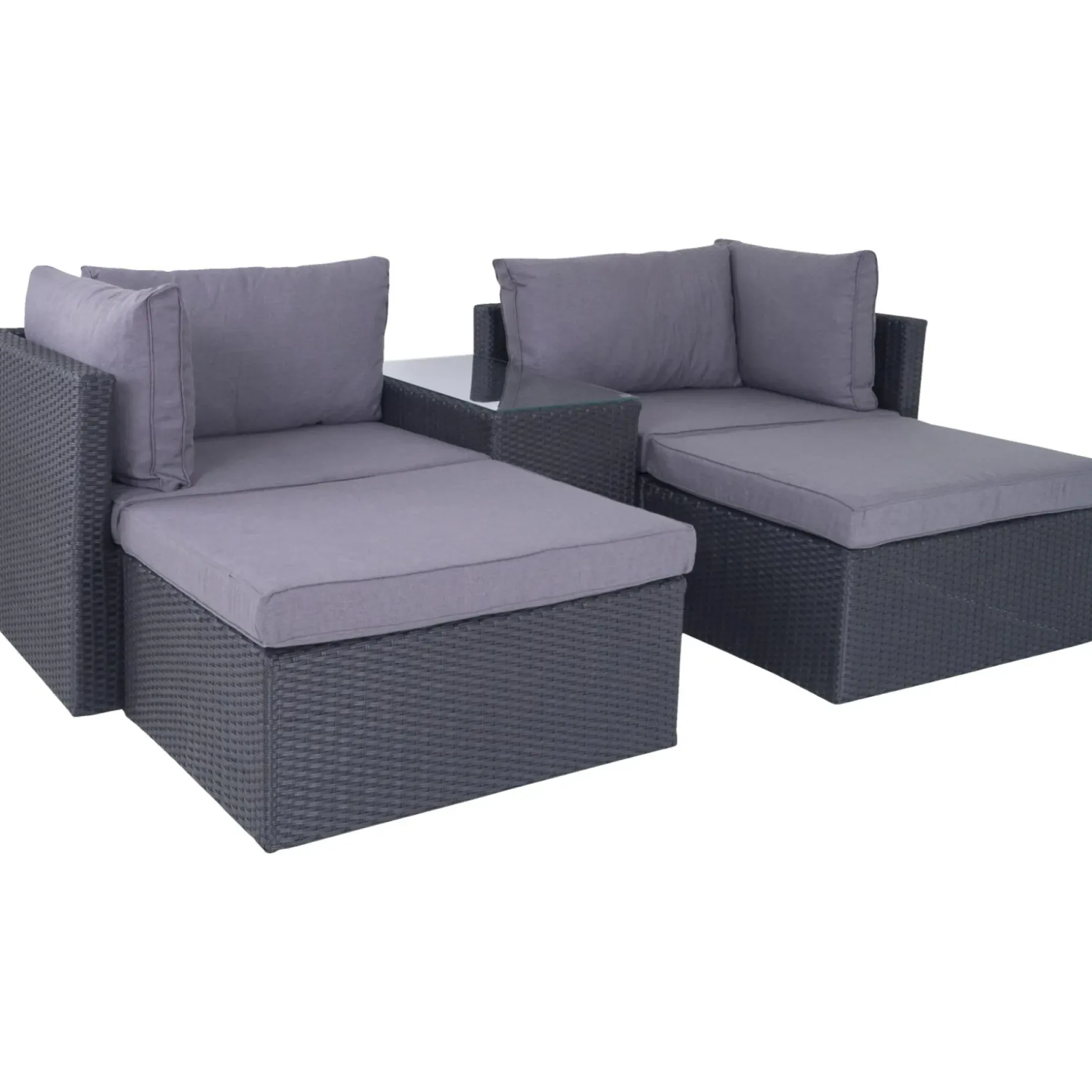 OUTRIUM LISSABON SOFASÆT SORT