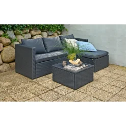 OUTRIUM PARIS SOFASÆT SORT