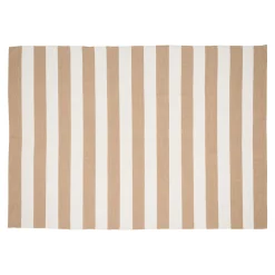 OUTRIUM PONZA UDENDØRSTÆPPE GENANVENDT PLAST (PET) BEIGE / OFF WHITE 200X300 CM