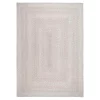 OUTRIUM UDENDØRSTÆPPE GENANVENDT PLAST (PET) BRUN 140X200 CM