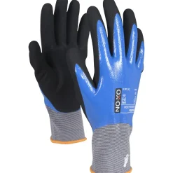 OX-ON FLEXIBLE SUPREME 1604 ARBEJDSHANDSKE CE 11 SORT/GRÅ/BLÅ 1 PAR