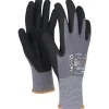 OX-ON FLEXIBLE SUPREME 1600 ARBEJDSHANDSKE CE 10 GRÅ/SORT 1 PAR