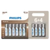 PHILIPS AA BATTERI 10 STK/PAK